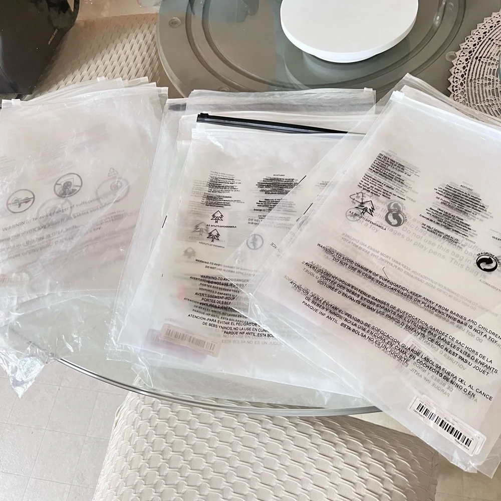 20 ct Save the Planet Assorted Used Poly Shirt Bags
